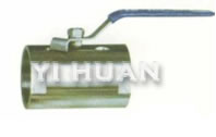 Open-type ball valve brief figure of structure-2