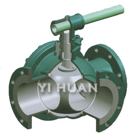 Three-way ball valve product picture-1