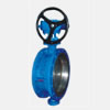 Please click the right side title:D343X/F/H flange type turbine-driven three-cam butterfly valve