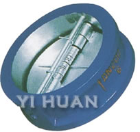 DDCV HD76/7X butt-clamped type double petal check valve