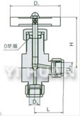 QJ1-B stop valve for pneumatic line construction
