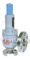 Closed spring loaded full bore type-high pressure safety valve