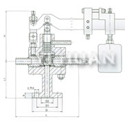 Impulse safety valve brief figure of structure-6