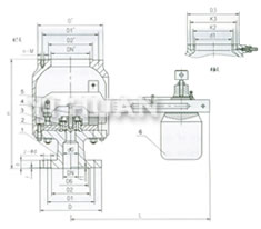 Single-lever safety valve brief figure of structure-1