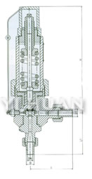 Spring Loaded Low Lift Type Safety Valve brief figure of structure-5