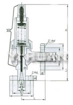 Spring Loaded Low Lift Type Safety Valve brief figure of structure-3