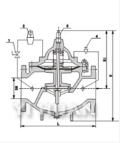 400X flow control valve construction