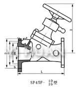 SP45F-10/16型平衡阀结构图