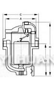 热静力蒸汽疏水阀 结构图1